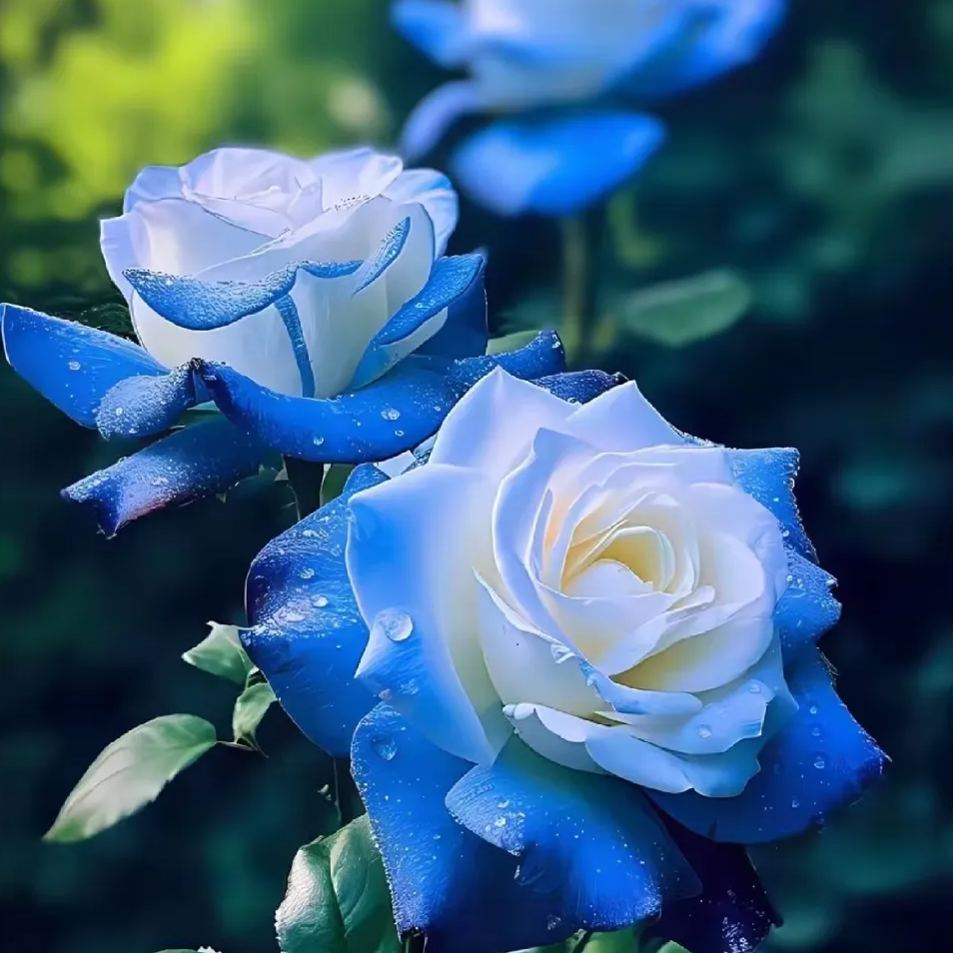 Crushed Ice Blue Rose Seeds