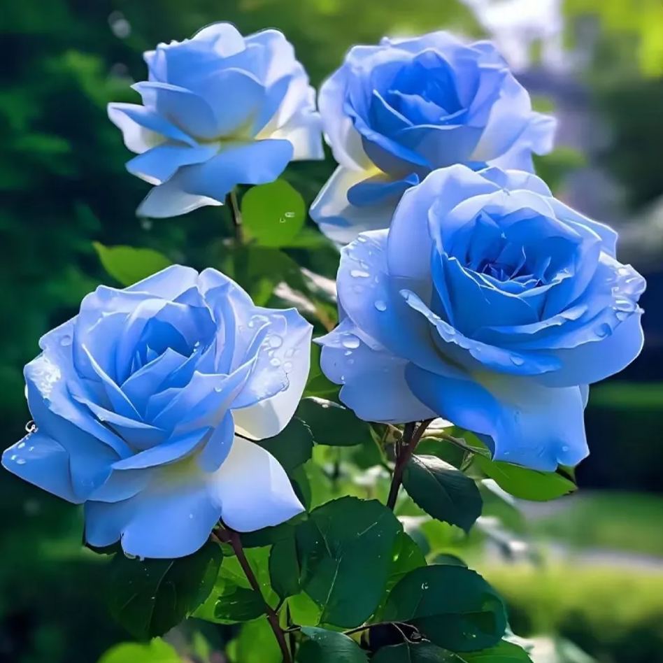 Crushed Ice Blue Rose Seeds